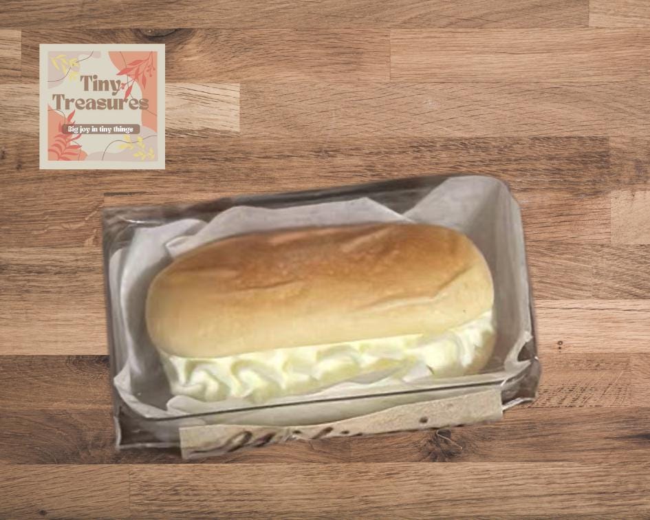 Miniature Bread Set – 1:12 Tiny Handmade Bakery Food for Dollhouse & Collectors (6 Styles)