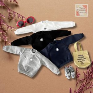 Miniature Doll Sweatshirt – Casual Long-Sleeve Hoodie for Barbie, Blythe, AB24, YMY22, Azone 1/6 Dolls