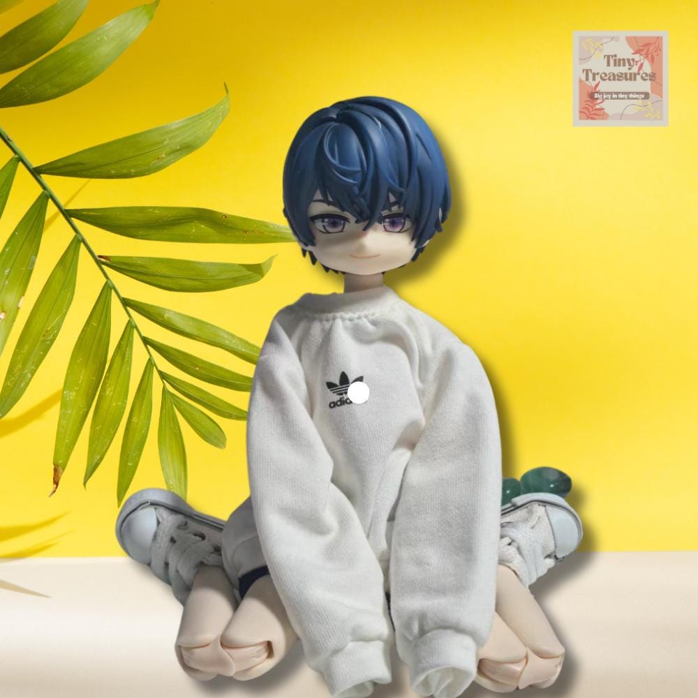 Miniature Doll Sweatshirt – Casual Long-Sleeve Hoodie for Barbie, Blythe, AB24, YMY22, Azone 1/6 Dolls