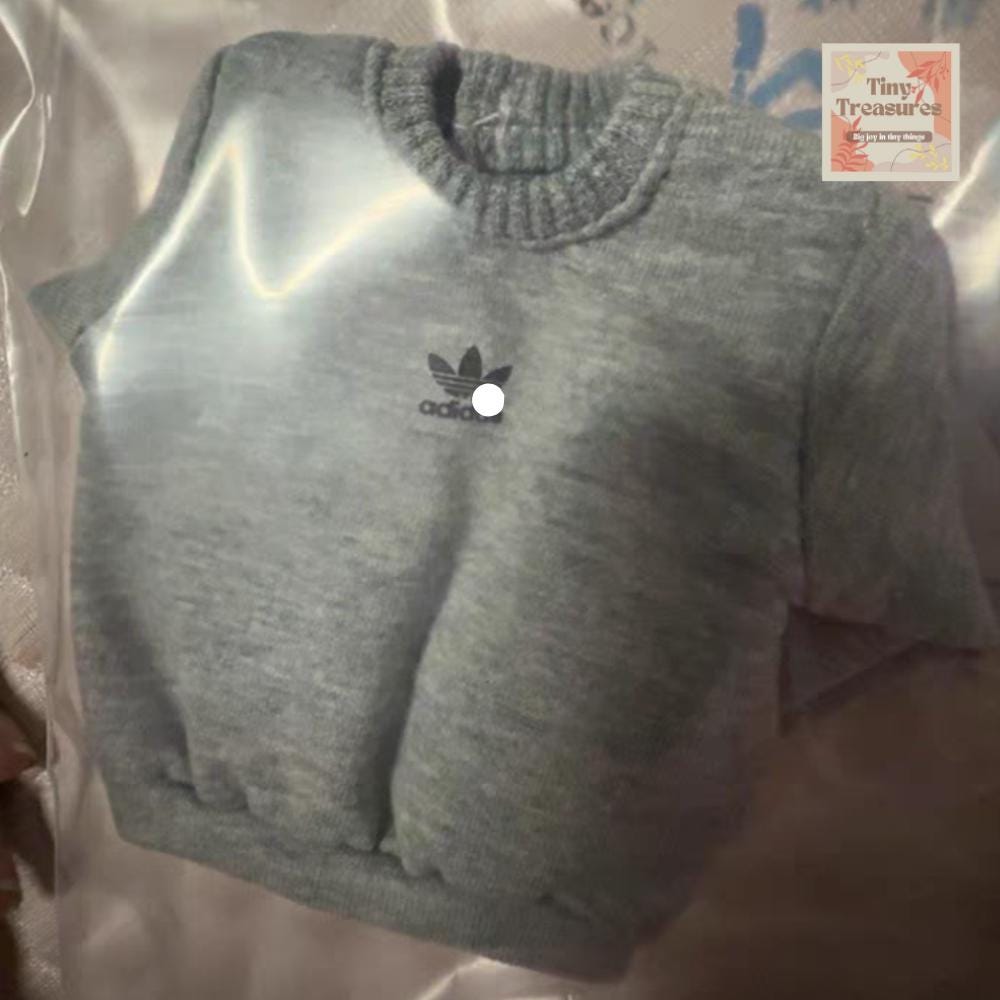 Miniature Doll Sweatshirt – Casual Long-Sleeve Hoodie for Barbie, Blythe, AB24, YMY22, Azone 1/6 Dolls