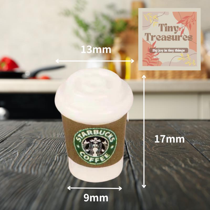 Miniature Coffee Cup - Tiny Dollhouse Resin Coffee Mug 1:12 Scale Kitchen Decor Mini Cafe Drink Toy