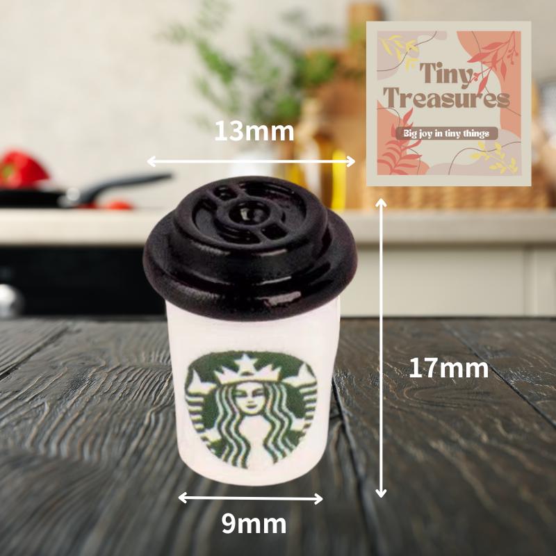 Miniature Coffee Cup - Tiny Dollhouse Resin Coffee Mug 1:12 Scale Kitchen Decor Mini Cafe Drink Toy