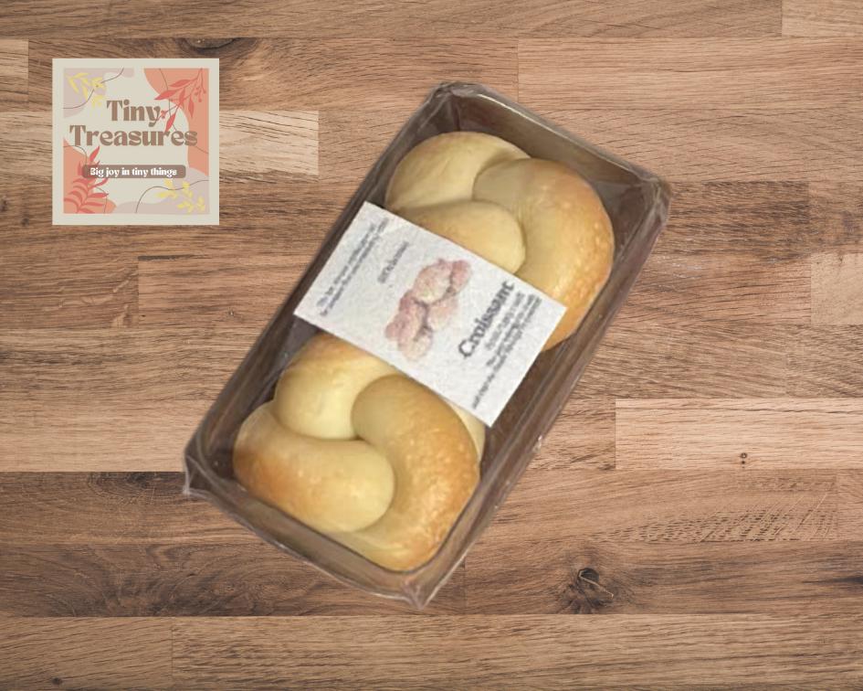 Miniature Bread Set – 1:12 Tiny Handmade Bakery Food for Dollhouse & Collectors (6 Styles)