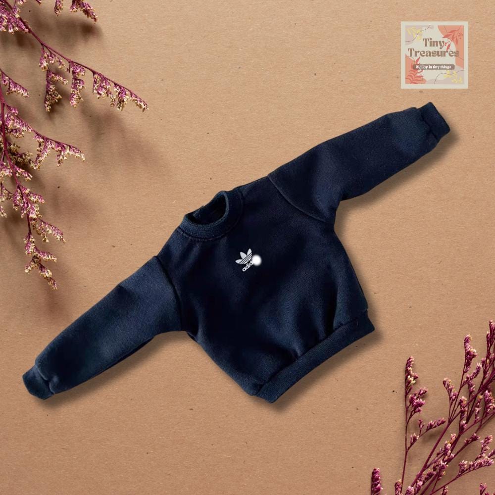 Miniature Doll Sweatshirt – Casual Long-Sleeve Hoodie for Barbie, Blythe, AB24, YMY22, Azone 1/6 Dolls